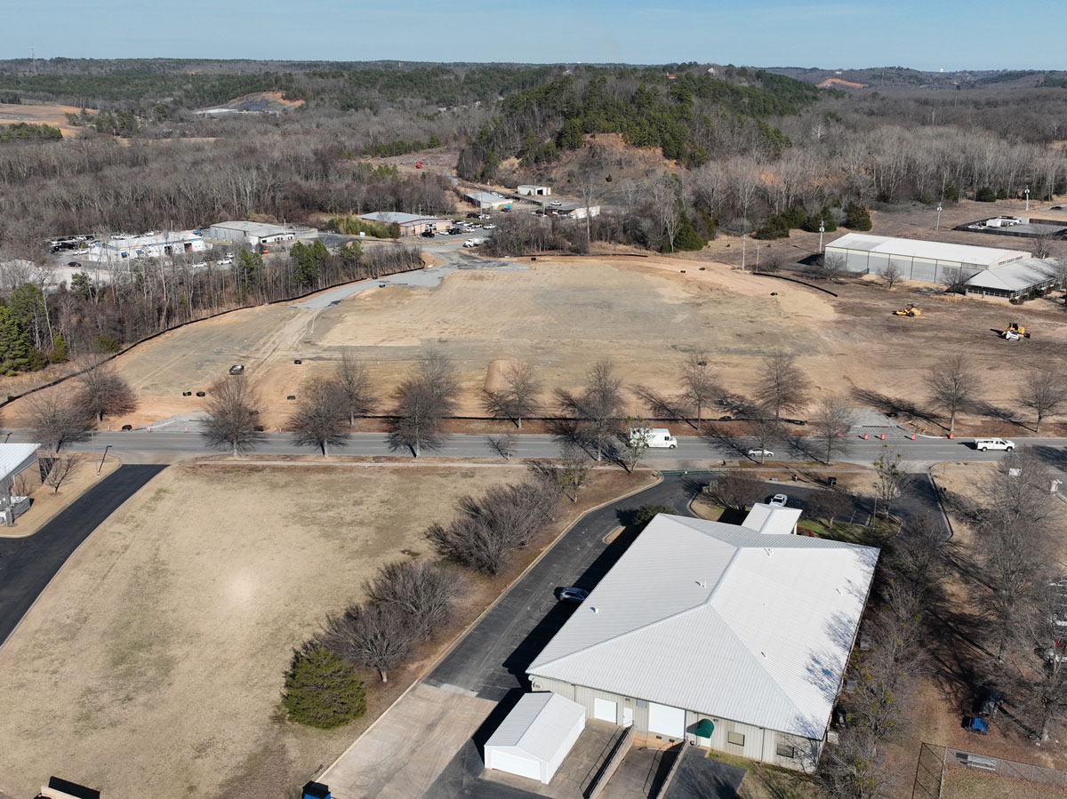 OrthoArkansas Site After Excavation South View