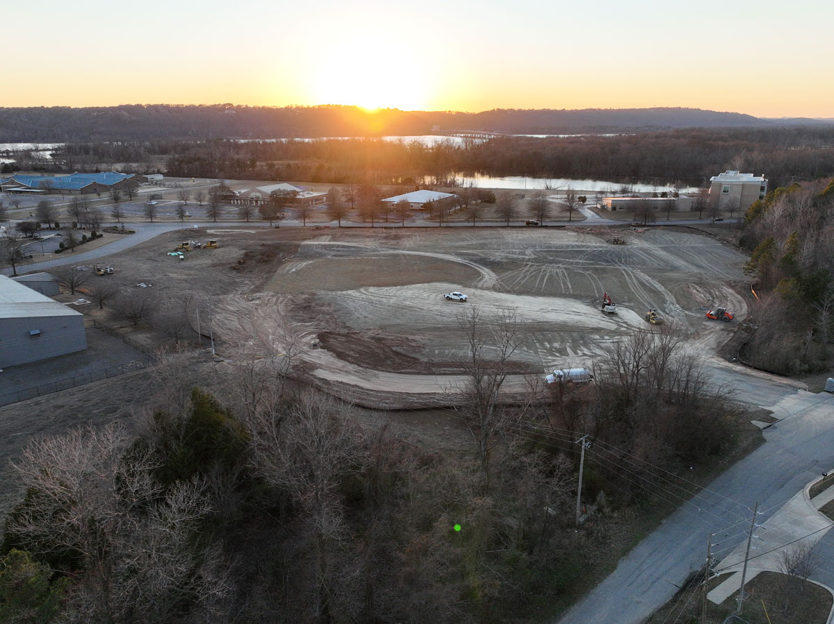 OrthoArkansas Site After Excavation